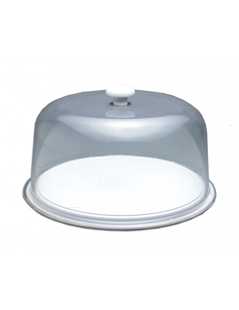 TUFF TRAY CAKE DISPLAY TRAY AND DOME - 325MM X 140MM (PACK OF 1)