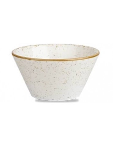 STONECAST - BARLEY WHITE - SAUCE DISH - 9CL (12) (PACK OF 12)