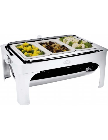 CHAFER RECTANGULAR INFINITI CONTEMPORARY - ROLLTOP (PACK OF 1)