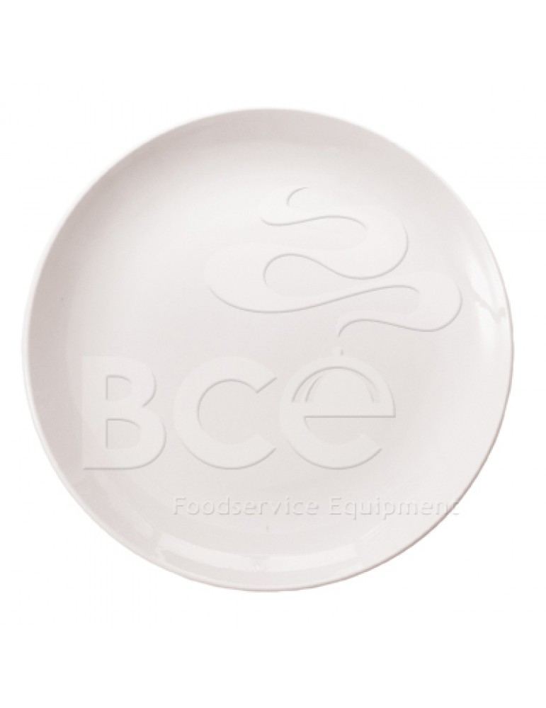 NEW BONE - WHITE - ROUND COUPE PLATE - 31CM (12) (PACK OF 12)