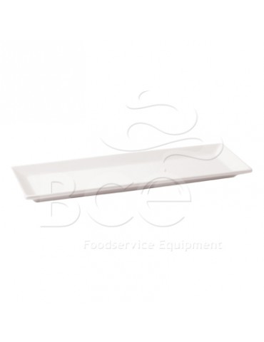 NEW BONE - WHITE - CANAPE TRAY/AMUSE BOUCH TRAY - 31CM X 10CM (12) (PACK OF 12)