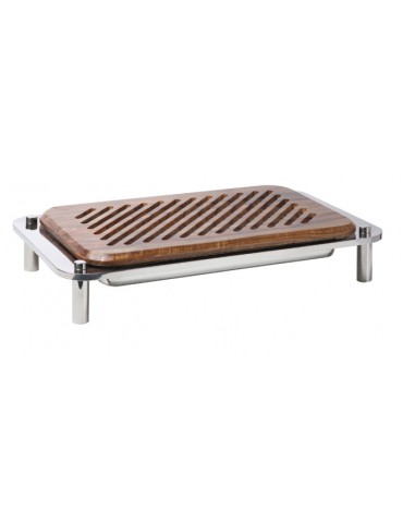 DOMINO BREAD CUTTING BOARD ON STAND 615MM X 350MM X 116MM (PACK OF 1)