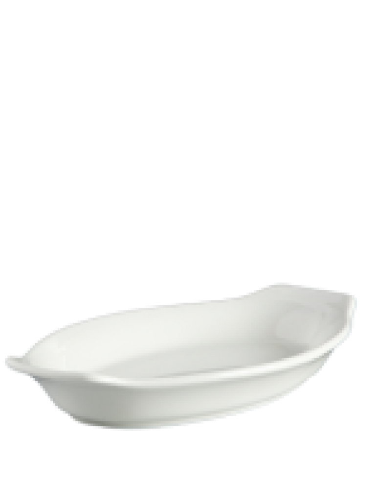 BLANCO OVAL EARED DISH 20CM (CASE OF 6)