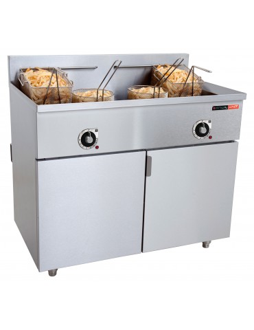 FISH FRYER ANVIL - 2 X 20LT - 33KW - ELEC (PACK OF 1)