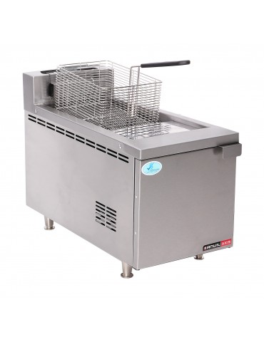 FISH FRYER ANVIL - SINGLE PAN - GAS [NEW] (PACK OF 1)