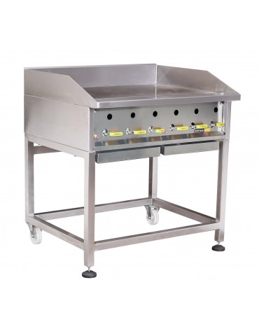 HEAVY DUTY SOLID TOP GRILLER - GAS - 900 (PACK OF 1)