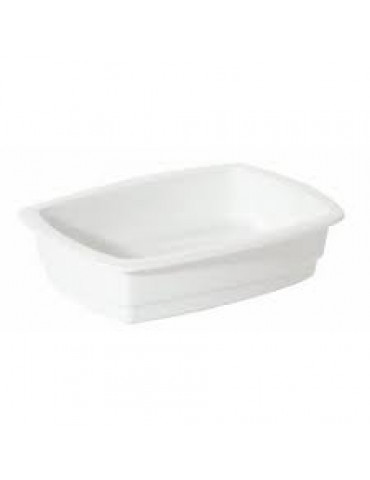 PRIMA - WHITE - LASAGNE DISH - 60CL (12) (PACK OF 12)