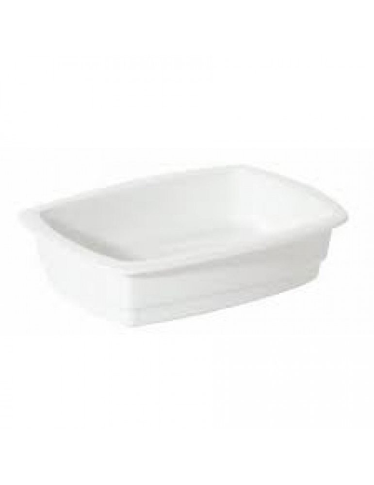 PRIMA - WHITE - LASAGNE DISH - 60CL (12) (PACK OF 12)