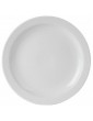 PRIMA - WHITE - NARROW RIMMED PLATE - 23CM (24) (SET OF 12)
