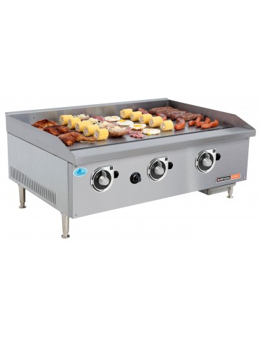FLAT TOP GRILLER ANVIL - 900MM - PREMIER RANGE - GAS (PACK OF 1)