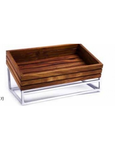 WOOD DISPLAY BASKET (400MM X 300MM x 70MM) INFINITI 