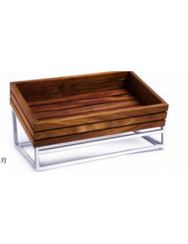 WOOD DISPLAY BASKET (500MM X 300MM X 90MM) INFINITI 