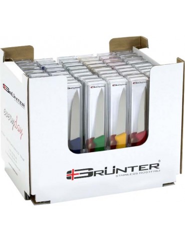 PAIRING KNIFE - 100MM COLOUR BOX SET GRUNTER 60 PIECE (PACK OF 1)