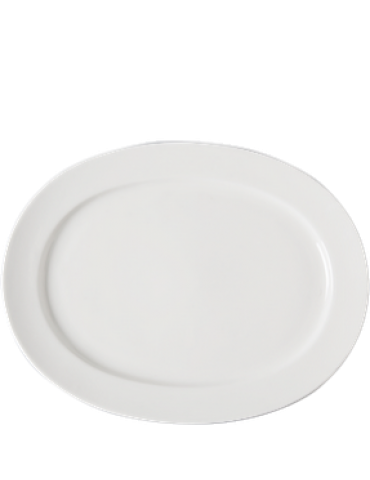 POLARIS OVAL RIM PLATTER 35 CM (PACK OF 12)