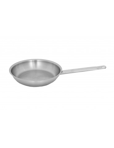 PAN S/STEEL FRY (VALUE) - (200MM X 40MM) 