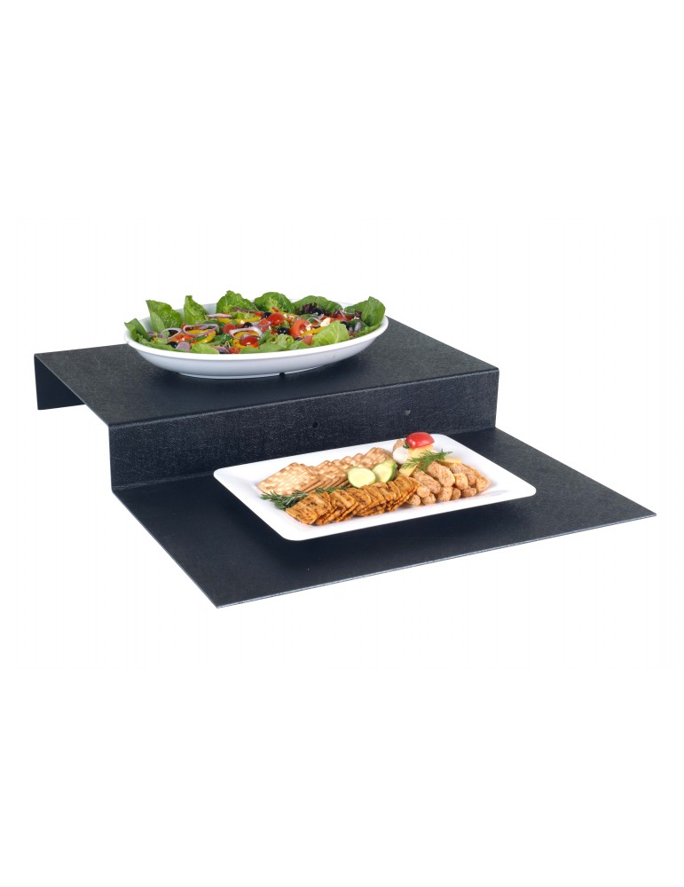 STEP RISER ABS - 2 STEPS (BLACK) - 600MM X 750MM X 95MM 