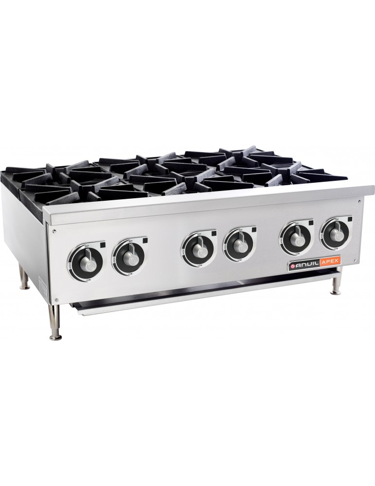STOVE GAS ANVIL - HEAVY DUTY - 6 BURNER 
