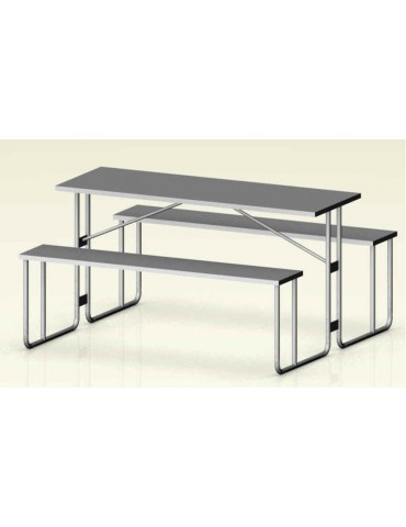 CANTEEN TABLE 6 SEATER 1450 X 1800X 720MM   - LEAD TIME 3 TO 4 WEEKS 