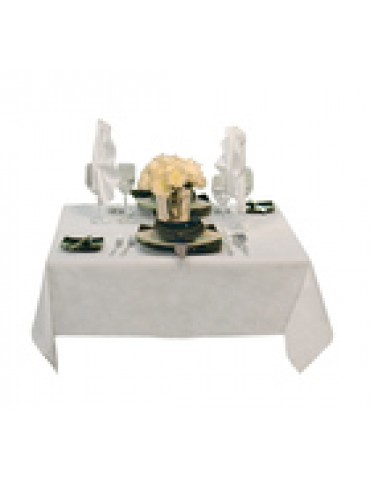 CHEFEQUIP TABLE CLOTH - 1350MM X 1350MM (WHITE) SQUARE 