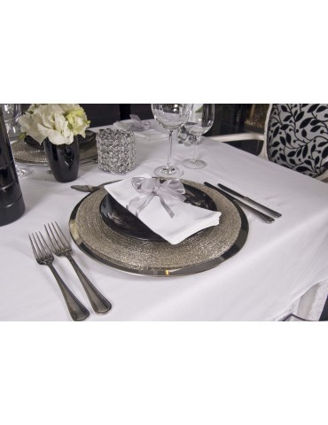 CHEFEQUIP NAPKIN 350MM X 350MM PACK OF 24 (WHITE) 